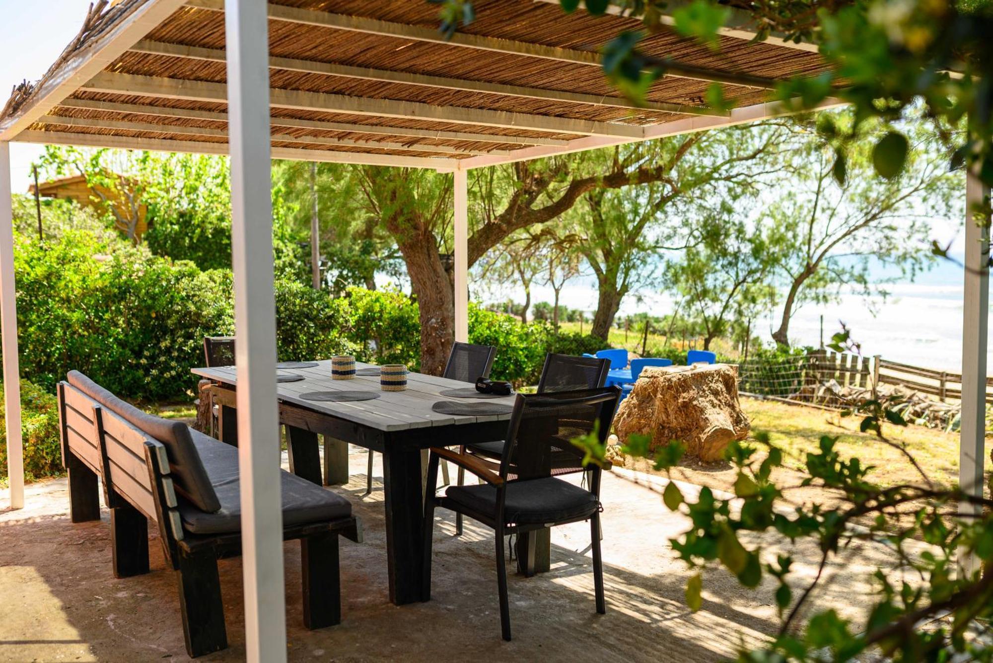 Pírgos Salty Noses Beach House Paradise Perfect For Families מראה חיצוני תמונה